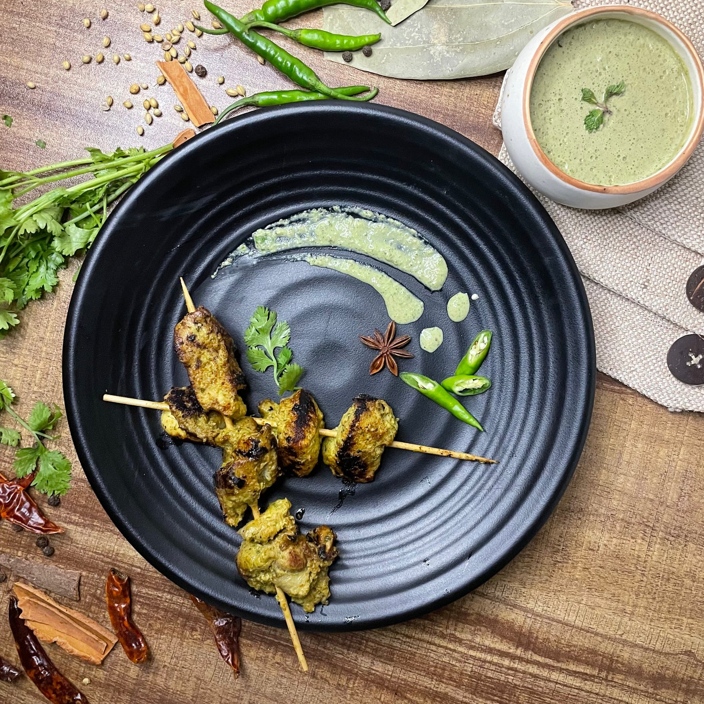 Chicken Hariyali Tikka Marinade