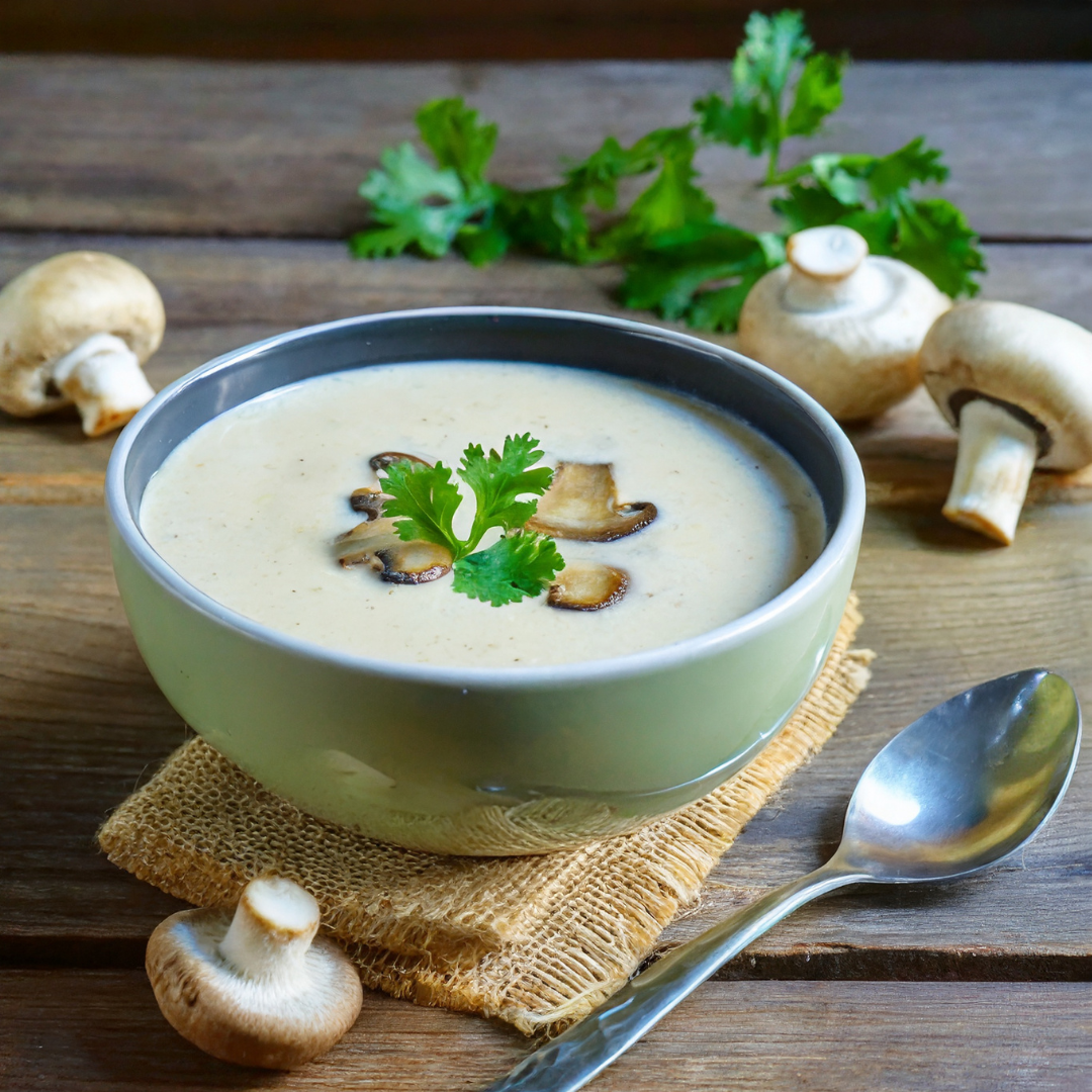 Cream of mushroom soup